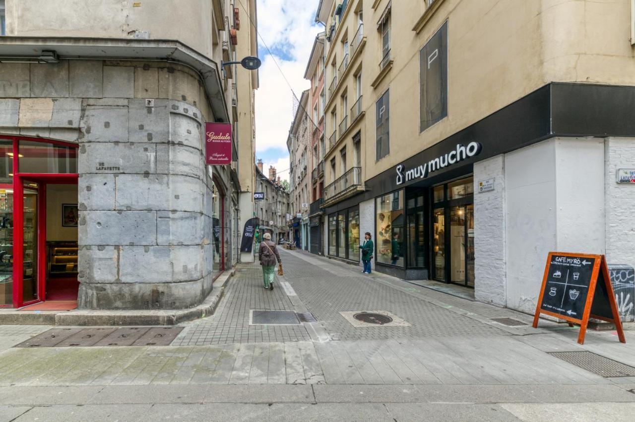 L'Elegance- Centre Historique- Confort- Netflix- Marche Frais Et Local เกรอน็อบล์ ภายนอก รูปภาพ